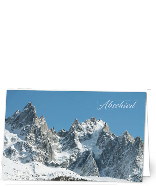 Berge (Nadeln von Chamonix)