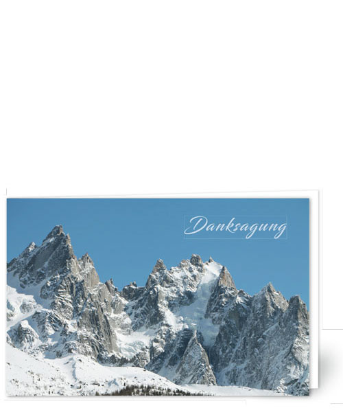 Berge (Nadeln von Chamonix)